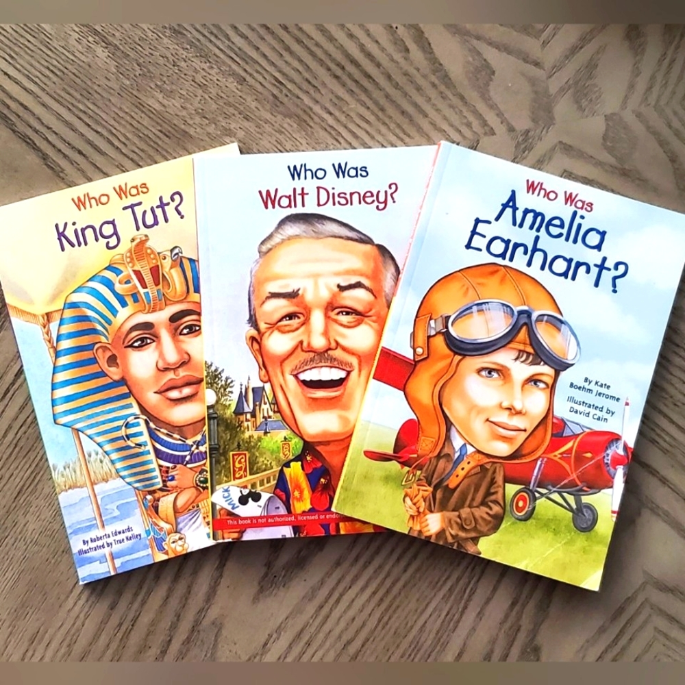 3 Who Was books